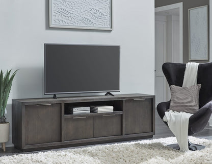 Modus Furniture - Oxford Entertainment Console 84W in Basalt Grey - AZU5268 view 5