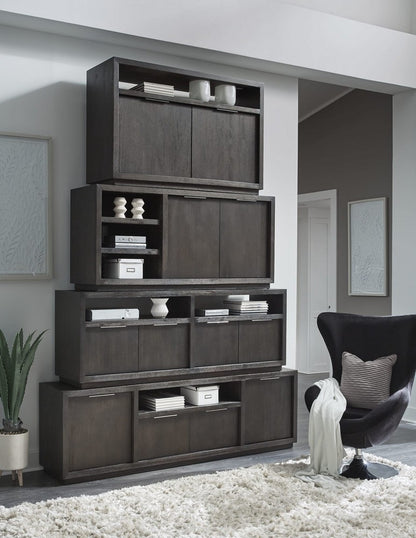 Modus Furniture - Oxford Entertainment Console 84W in Basalt Grey - AZU5268 view 6