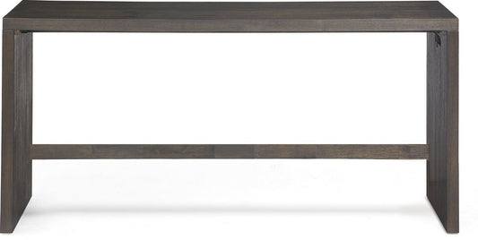 Modus Furniture - Oxford Gathering Table with USB/Power in Basalt Grey - AZU567 view 2