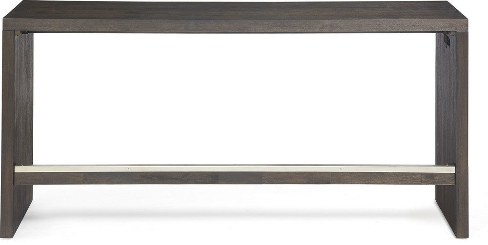 Modus Furniture - Oxford Gathering Table with USB/Power in Basalt Grey - AZU567 view 3
