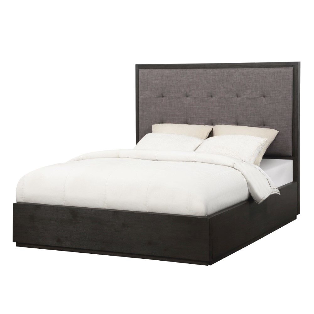 Modus Furniture - Oxford King-Size Storage Bed with Dolphin Fabric - AZU5S7D veiw 1