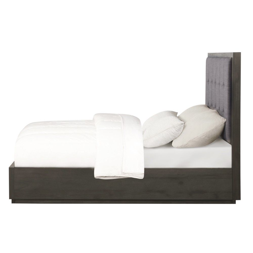 Modus Furniture - Oxford King-Size Storage Bed with Dolphin Fabric - AZU5S7D veiw 4