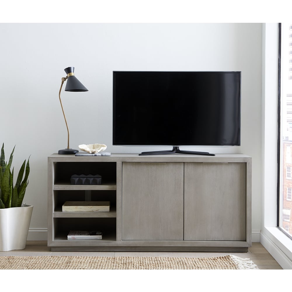 Modus Furniture - Oxford Media Console 64in in Mineral - AZBX266 view 1