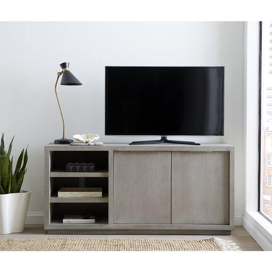 Modus Furniture - Oxford Media Console 64in in Mineral - AZBX266 view 1