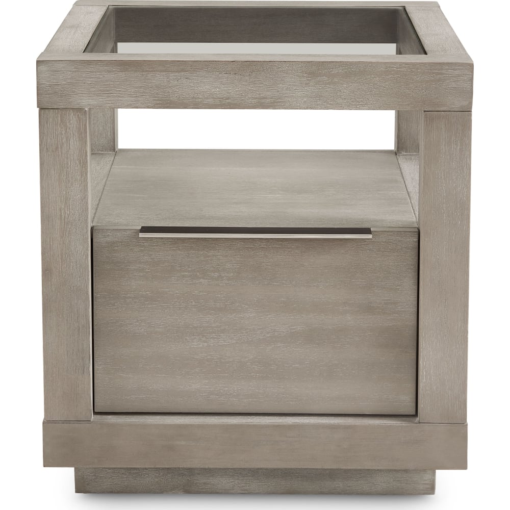 Modus Furniture - Oxford One-Drawer End Table in Mineral - AZBX22 view 5