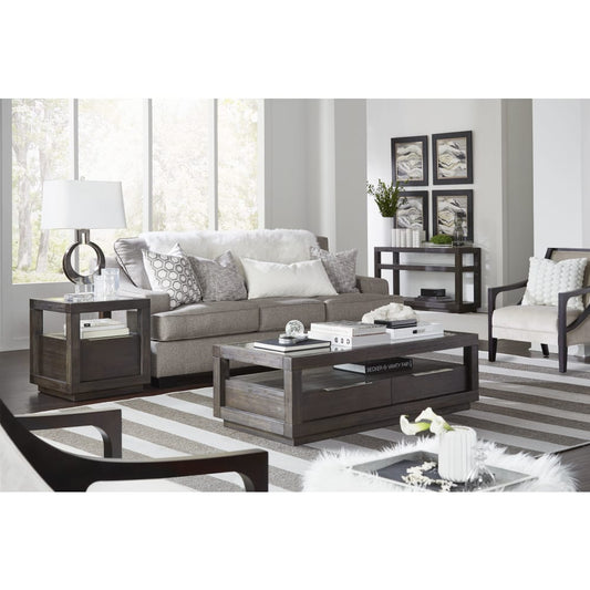 Modus Furniture - Oxford Oxford Console Table in Basalt Grey - AZU523 view 2