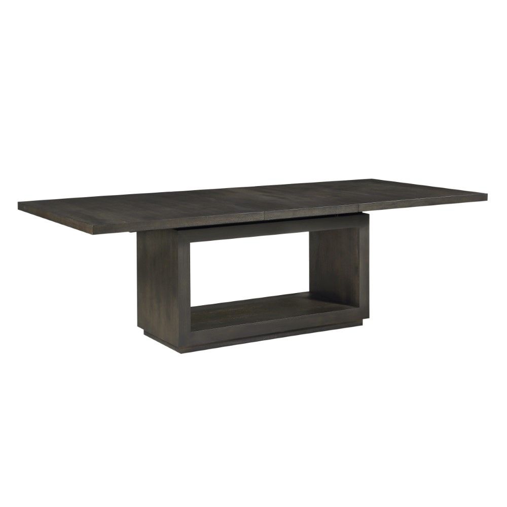 Modus Furniture - Oxford Rectangular Dining Table in Basalt Grey - AZU561 veiw 1