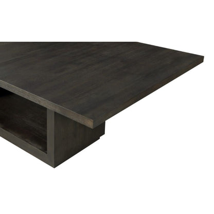 Modus Furniture - Oxford Rectangular Dining Table in Basalt Grey - AZU561 veiw 4