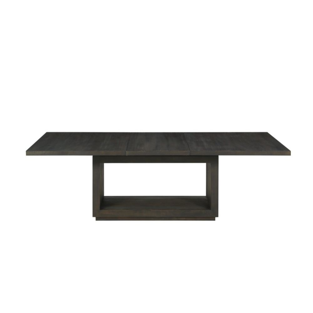 Modus Furniture - Oxford Rectangular Dining Table in Basalt Grey - AZU561 veiw 5