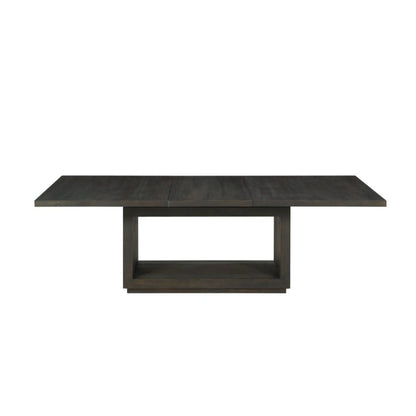Modus Furniture - Oxford Rectangular Dining Table in Basalt Grey - AZU561 veiw 5