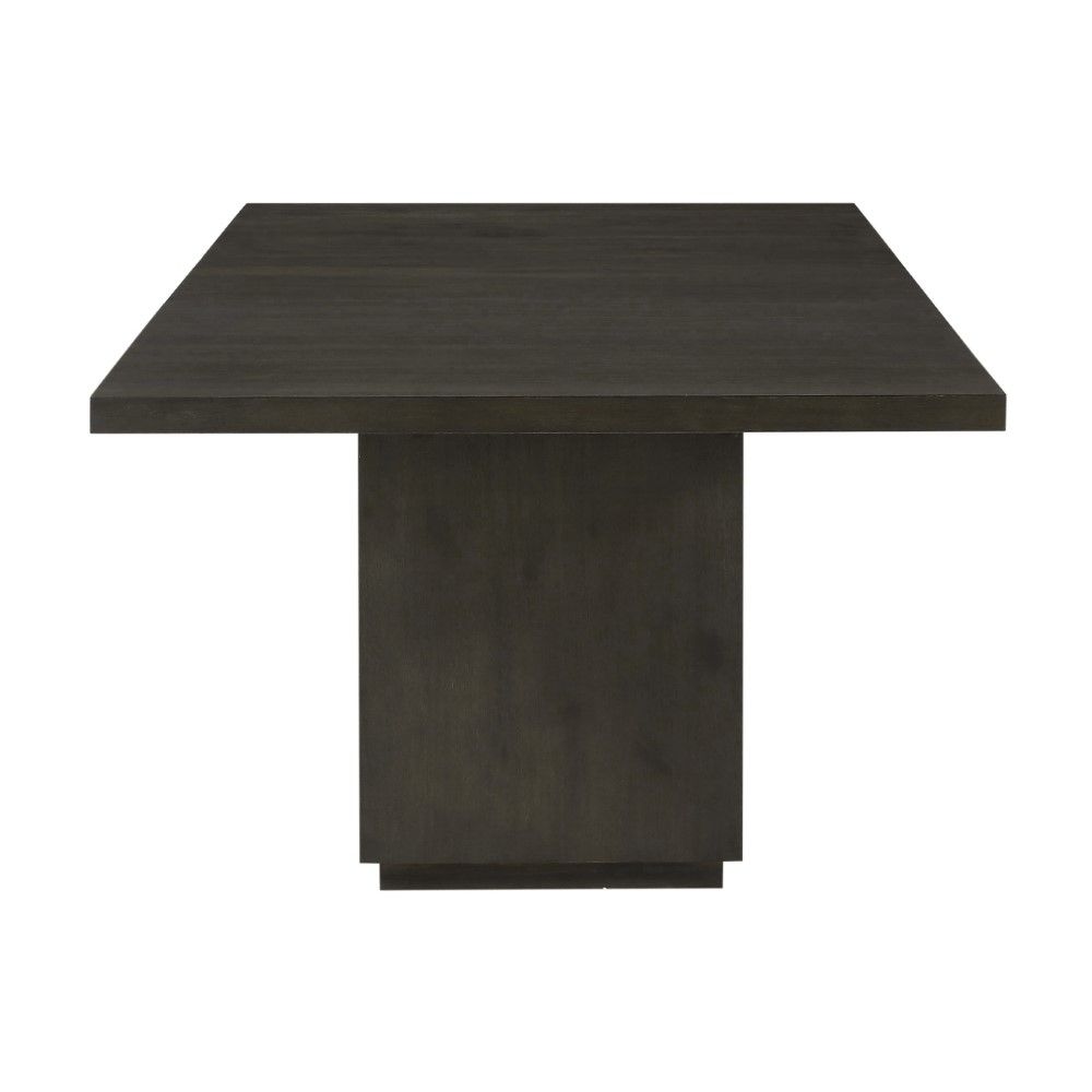 Modus Furniture - Oxford Rectangular Dining Table in Basalt Grey - AZU561 veiw 6