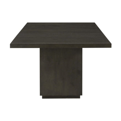 Modus Furniture - Oxford Rectangular Dining Table in Basalt Grey - AZU561 veiw 6