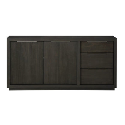 Modus Furniture - Oxford Sideboard in Basalt Grey - AZU573 veiw 4