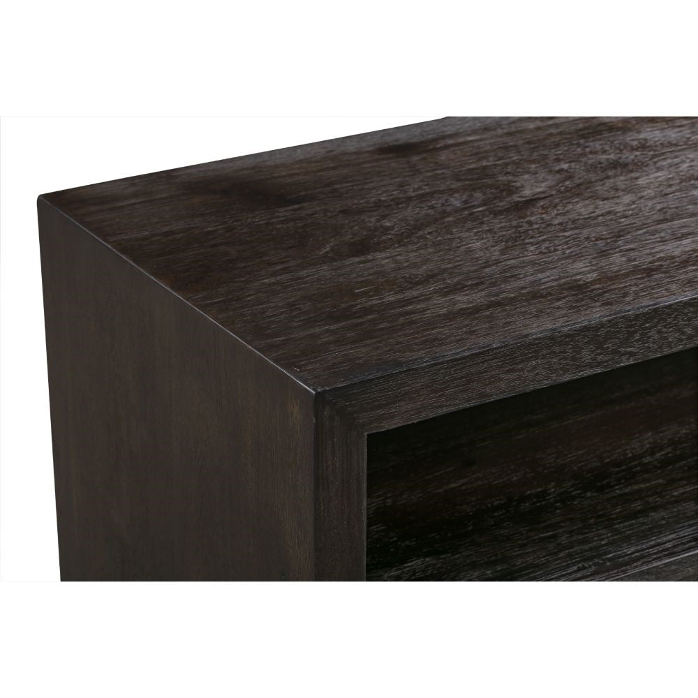Modus Furniture - Oxford Solid Wood 54in Media Console in Graphite - AZU5265 veiw 3