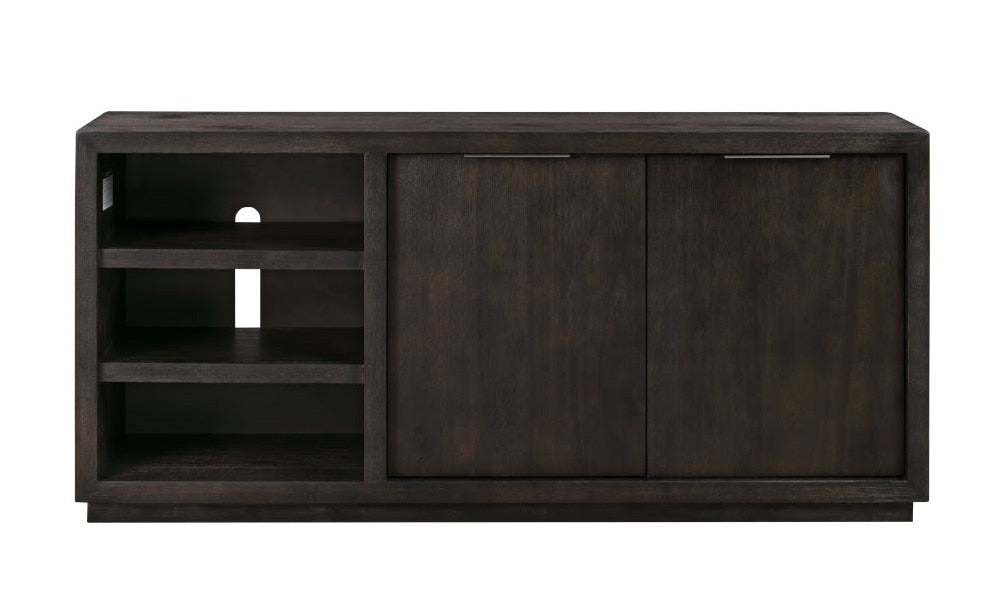 Modus Furniture - Oxford Solid Wood 64in Media Console in Graphite - AZU5266 veiw 1