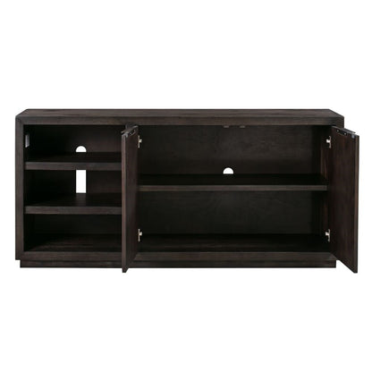 Modus Furniture - Oxford Solid Wood 64in Media Console in Graphite - AZU5266 veiw 2