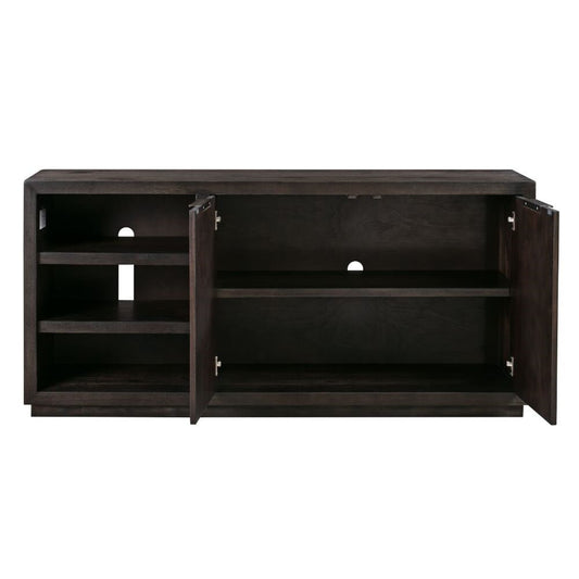 Modus Furniture - Oxford Solid Wood 64in Media Console in Graphite - AZU5266 veiw 2