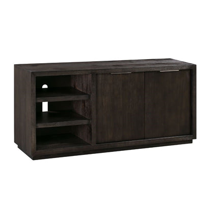 Modus Furniture - Oxford Solid Wood 64in Media Console in Graphite - AZU5266 veiw 4