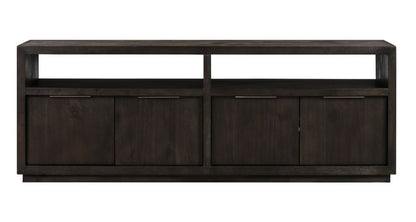 Modus Furniture - Oxford Solid Wood 74in Media Console in Graphite - AZU5267 veiw 1