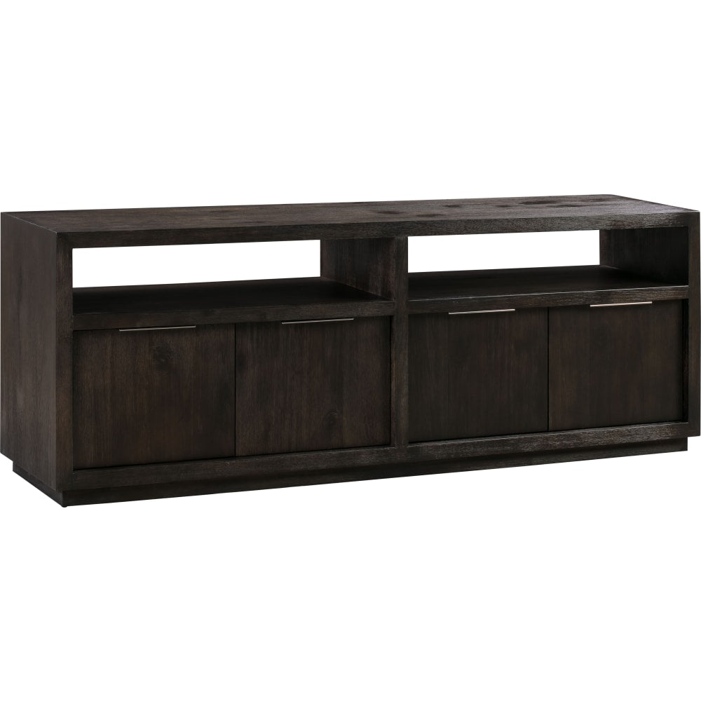 Modus Furniture - Oxford Solid Wood 74in Media Console in Graphite - AZU5267 view 3