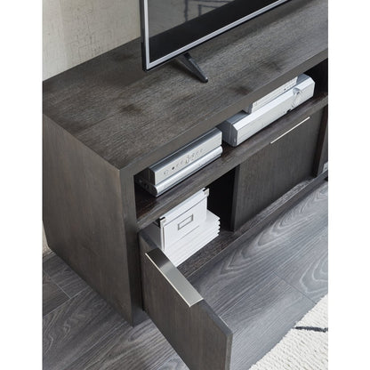 Modus Furniture - Oxford Solid Wood 74in Media Console in Graphite - AZU5267 view 6