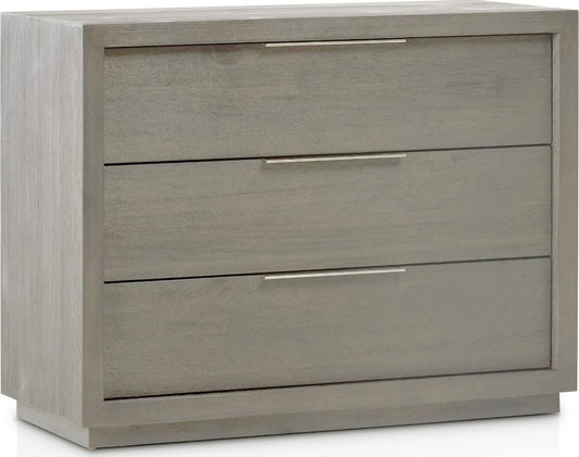 Modus Furniture - Oxford Three-Drawer Nightstand in Mineral (2024) - AZBX84BA view 1