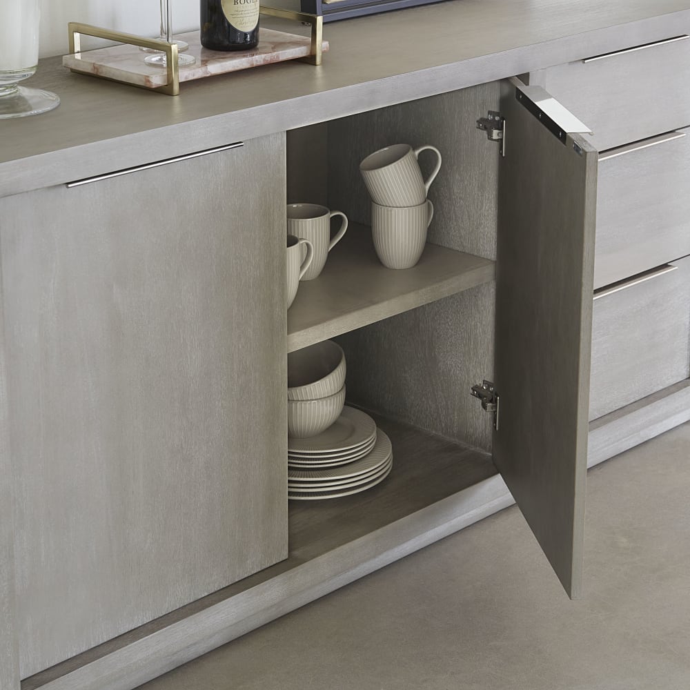 Modus Furniture - Oxford Three-Drawer Sideboard in Mineral - AZBX73 view 6