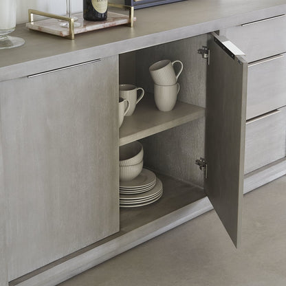 Modus Furniture - Oxford Three-Drawer Sideboard in Mineral - AZBX73 view 6