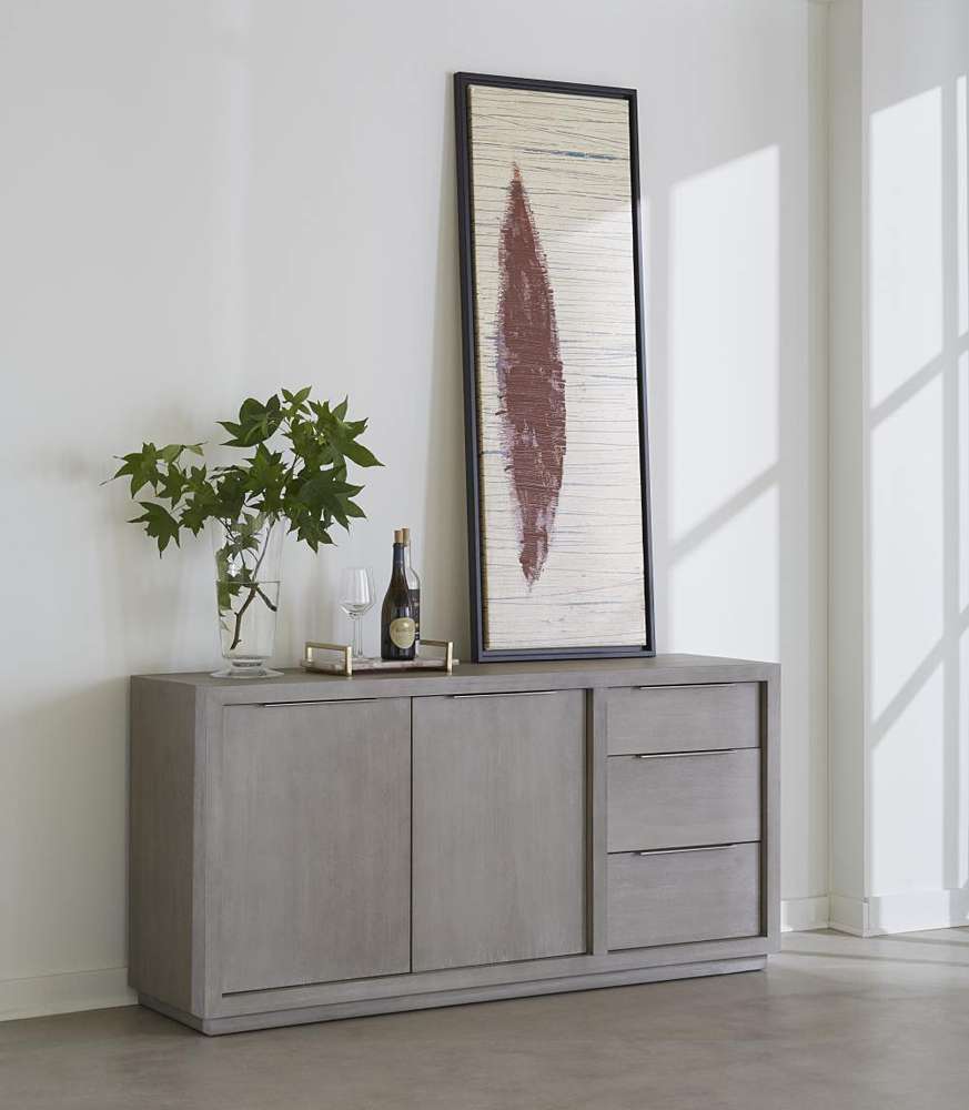 Modus Furniture - Oxford Three-Drawer Sideboard in Mineral - AZBX73 veiw 1