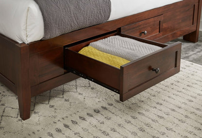 Modus Furniture - Paragon Full-size Four Drawer Storage Bed in Truffle - 4N35D4 view 5