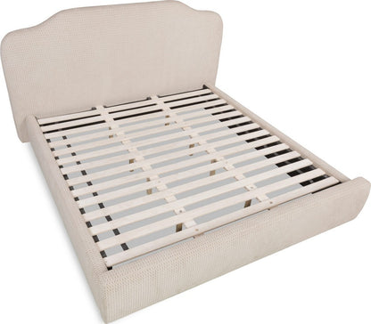 Modus Furniture - Pasadena Uph CK Bed - Cttg Crm - XS3TH6 view 7