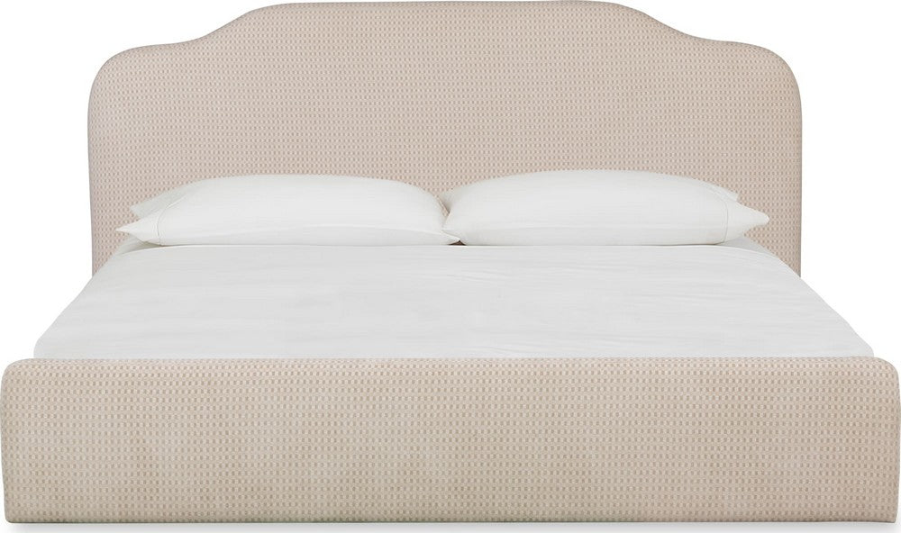 Modus Furniture - Pasadena Uph KG Bed - Cttg Crm - XS3TH7 view 2
