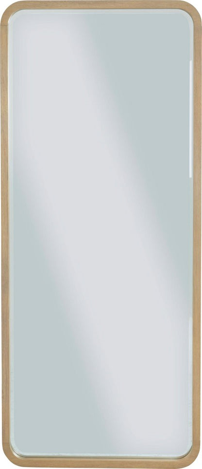 Modus Furniture - Penny Beveled Glass Floor Mirror in Buff Cream - QXUL83FL view 2