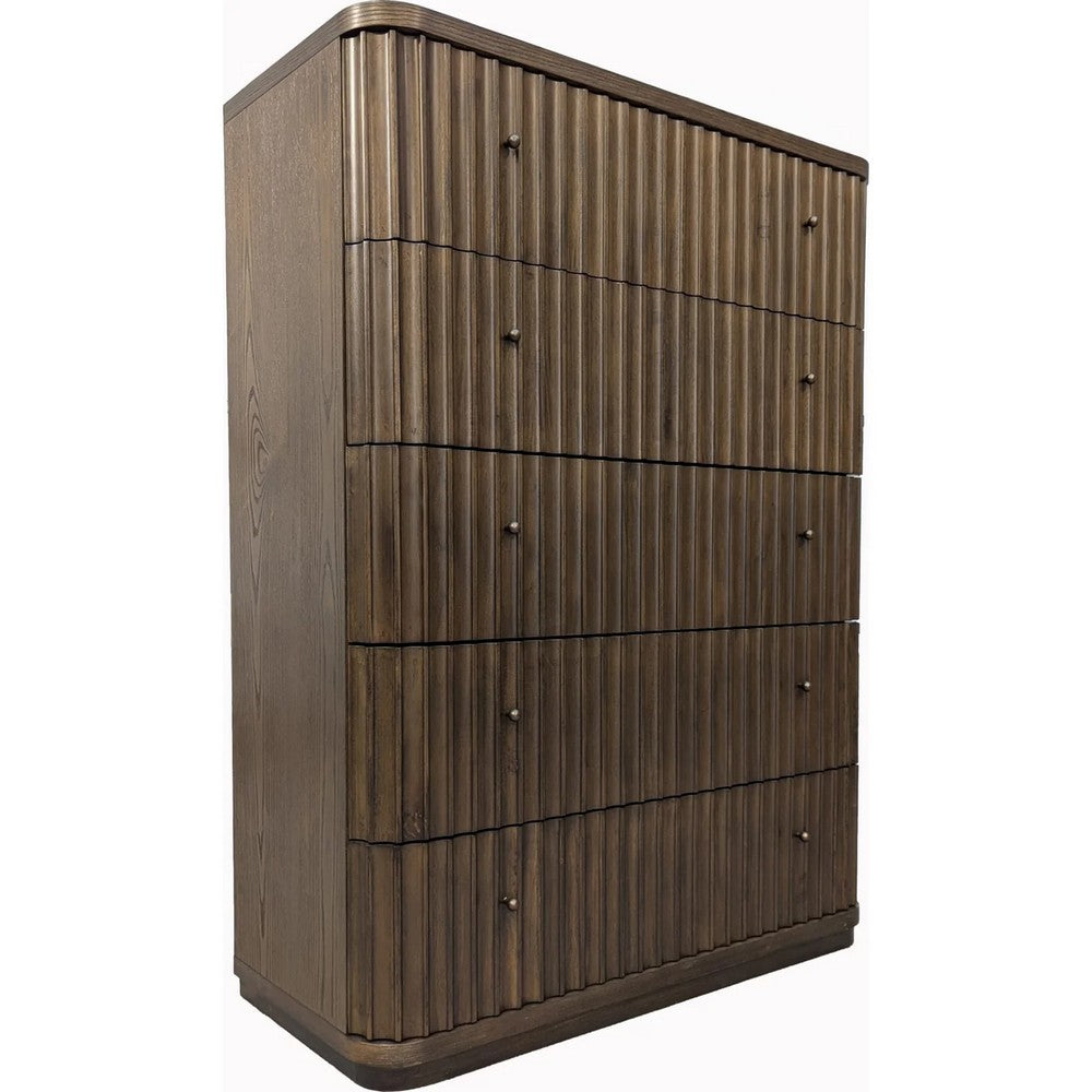 Modus Furniture - Penny Chest - Choc Mse - QXQT84 view 3