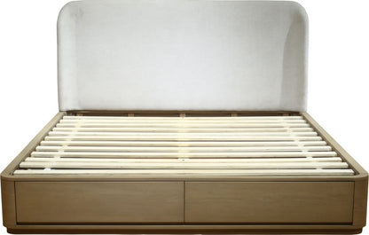Modus Furniture - Penny FL Strg Bed - Buff Cream - QXULJ4 view 5