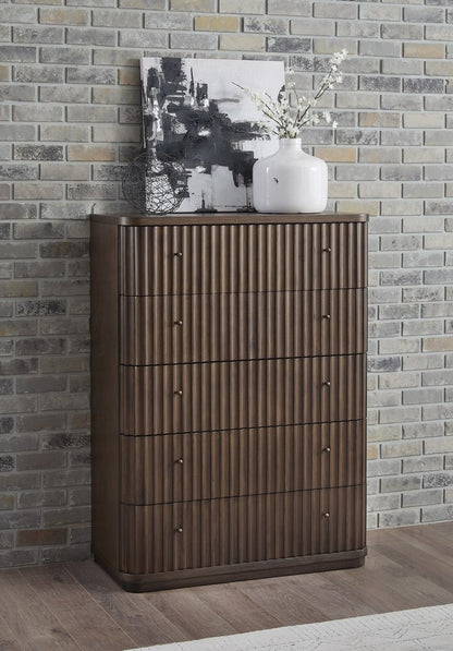 Modus Furniture - Penny Fluted Chest - Ch Ms - YQQT84 view 3