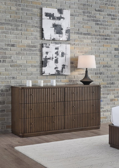 Modus Furniture - Penny Fluted Dresser - Ch Ms - YQQT82 view 4