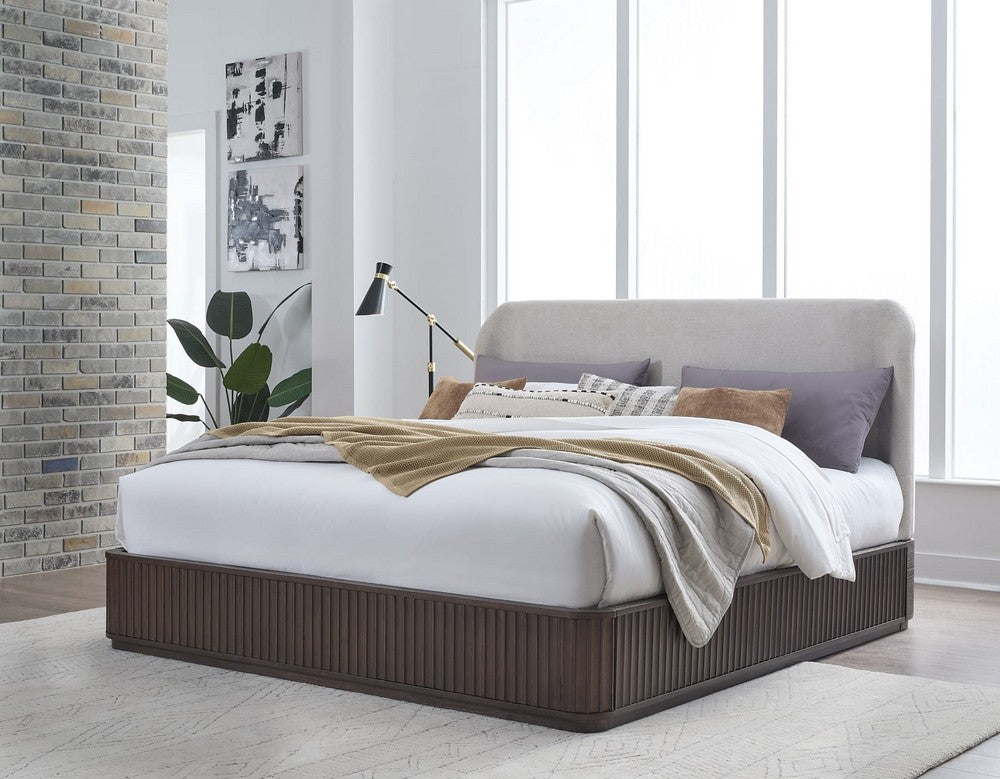 Modus Furniture - Penny Fluted FL Bed - Ch Ms - YQQTH4 view 7