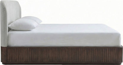 Modus Furniture - Penny Fluted KG Bed - Ch Ms - YQQTH7 view 3