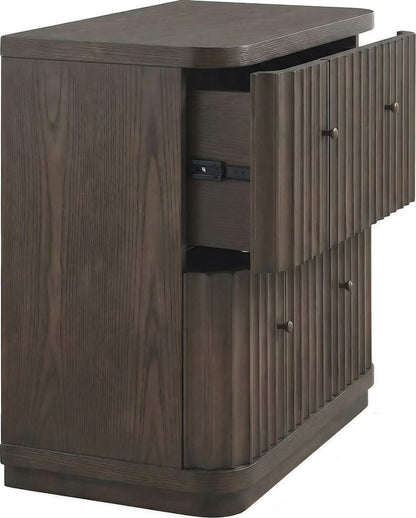 Modus Furniture - Penny Fluted Nghtstnd - Ch Ms - YQQT81 view 3