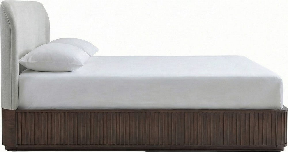 Modus Furniture - Penny Fluted QN Bed - Ch Ms - YQQTH5 view 3