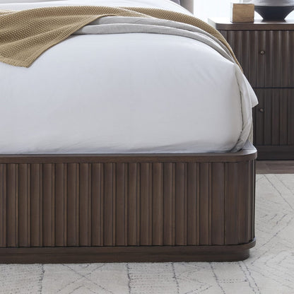 Modus Furniture - Penny Fluted QN Bed - Ch Ms - YQQTH5 view 5