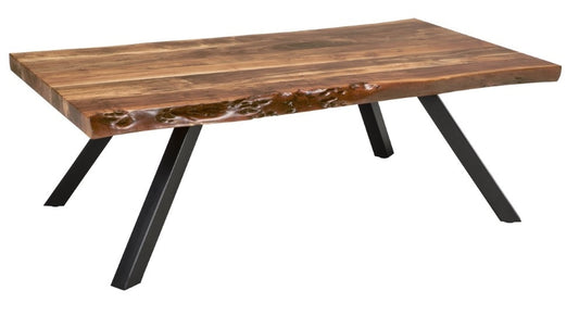 Modus Furniture - Reese Live Edge Rectangular Coffee Table in Natural Acacia - 3A6921 veiw 1