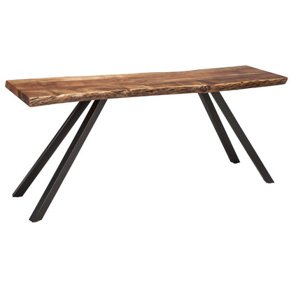 Modus Furniture - Reese Live Edge Rectangular Console Table in Natural Acacia - 3A6923 veiw 2