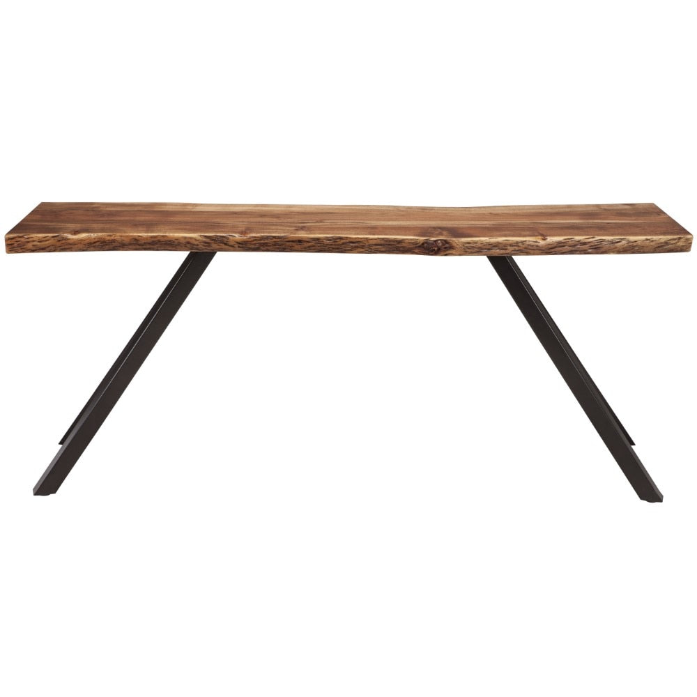 Modus Furniture - Reese Live Edge Rectangular Console Table in Natural Acacia - 3A6923 veiw 3
