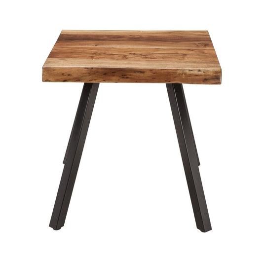 Modus Furniture - Reese Live Edge Rectangular Side Table in Natural Acacia - 3A6922 veiw 1