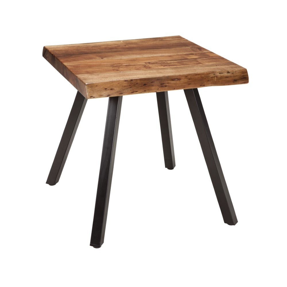 Modus Furniture - Reese Live Edge Rectangular Side Table in Natural Acacia - 3A6922 veiw 2