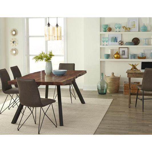 Modus Furniture - Reese Solid Wood Rectangular Dining Table in Natural Acacia - 3A69615 veiw 2