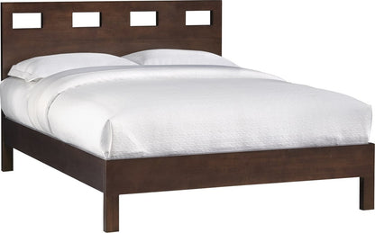 Modus Furniture - Riva California King-size Platform Bed in Chocolate Brown - RV26F6 view 1