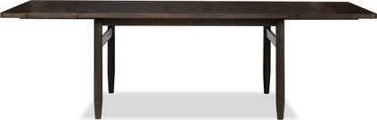 Modus Furniture - Rockport Double Extension Dining Table in Yin - QBTS60 view 2